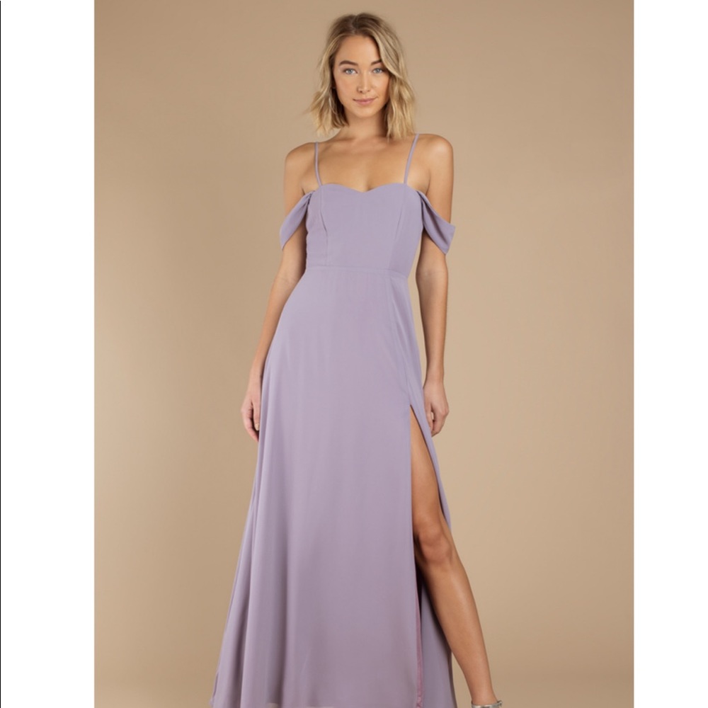 Tobi Dusty Purple Maxi Dress
